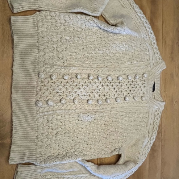 J. Crew Cream Textured Knit Sweater - Picture 2 of 7